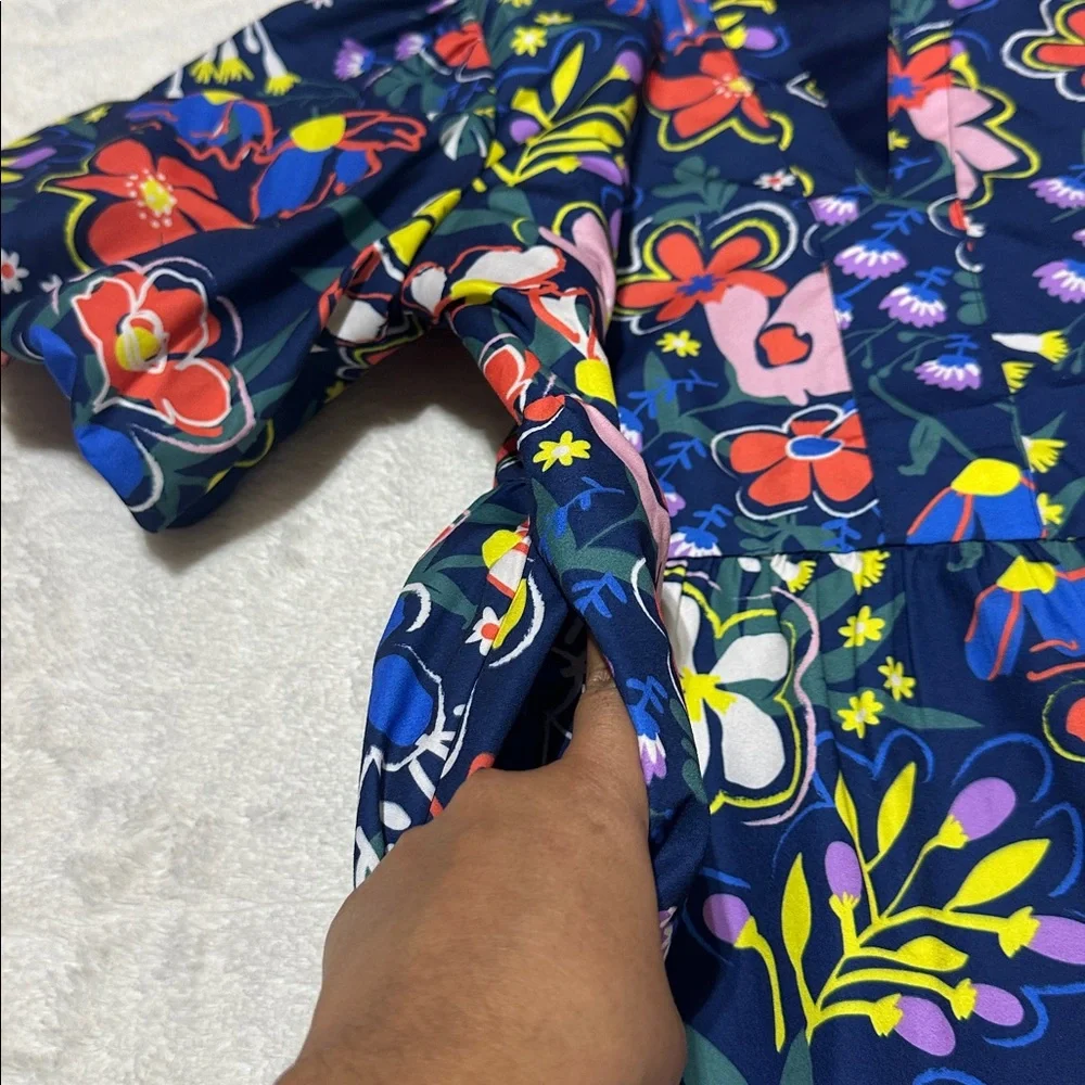 THML Colorful Floral Mini Dress - Picture 13 of 14